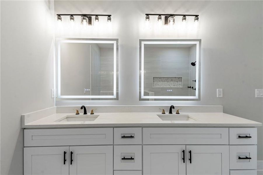 Close-up of interior finishes inside a home in , Covington (Image 19).