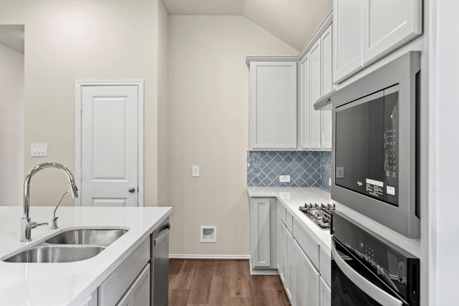 Furnished interior view inside a new home in The Highlands, Porter (Image 7).