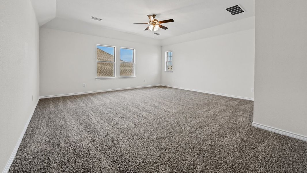 Spacious, unfurnished interior of a new home in Silverado, Aubrey (Image 7). Spacious, unfurnished interior of a new home in Silverado, Aubrey (Image 7).
