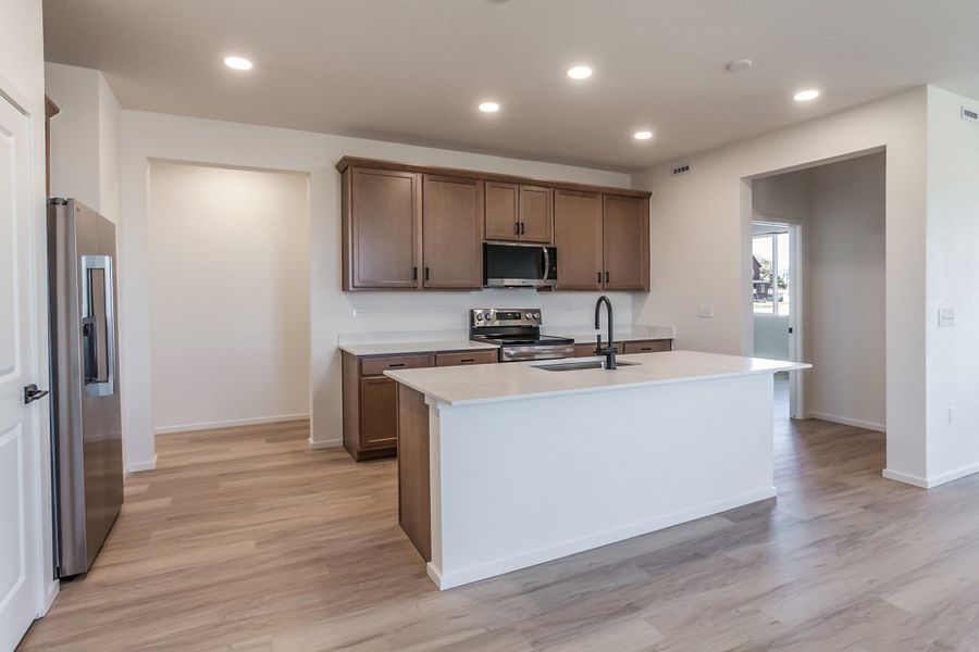 Furnished interior view inside a new home in Bloom, Fort Collins (Image 10). Furnished interior view inside a new home in Bloom, Fort Collins (Image 10).