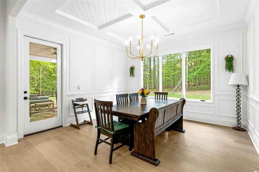 Furnished interior view inside a new home in , Hoschton (Image 10). Furnished interior view inside a new home in , Hoschton (Image 10).