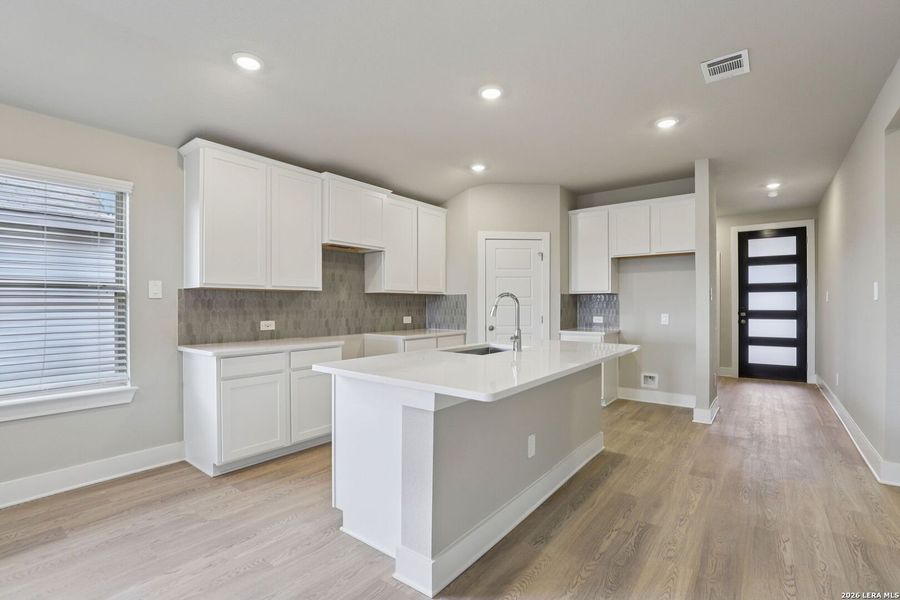 Furnished interior view inside a new home in Lark Canyon, New Braunfels (Image 9). Furnished interior view inside a new home in Lark Canyon, New Braunfels (Image 9).