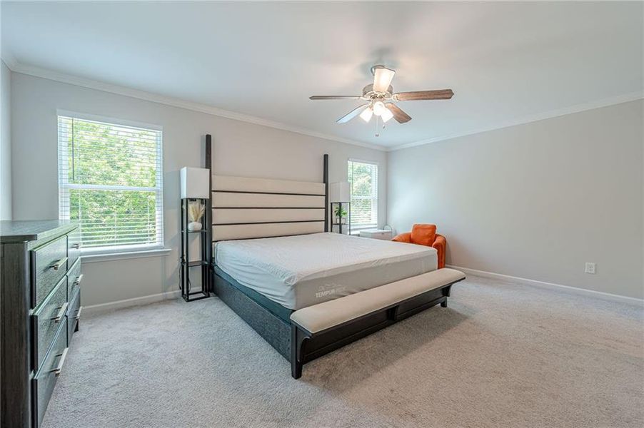 Furnished interior view inside a new home in , Atlanta (Image 17).