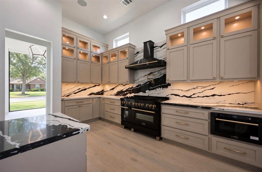 Furnished interior view inside a new home in , Houston (Image 6).