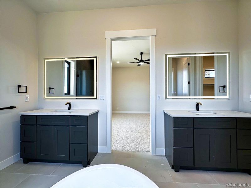 Furnished interior view inside a new home in , Longmont (Image 10). Furnished interior view inside a new home in , Longmont (Image 10).