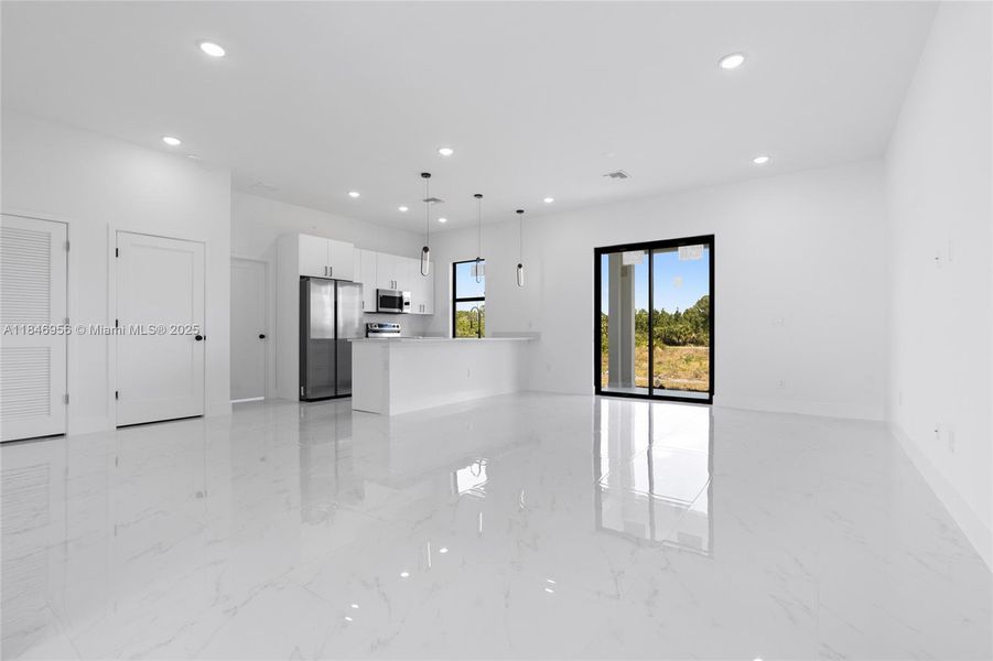Furnished interior view inside a new home in , Lehigh Acres (Image 10).