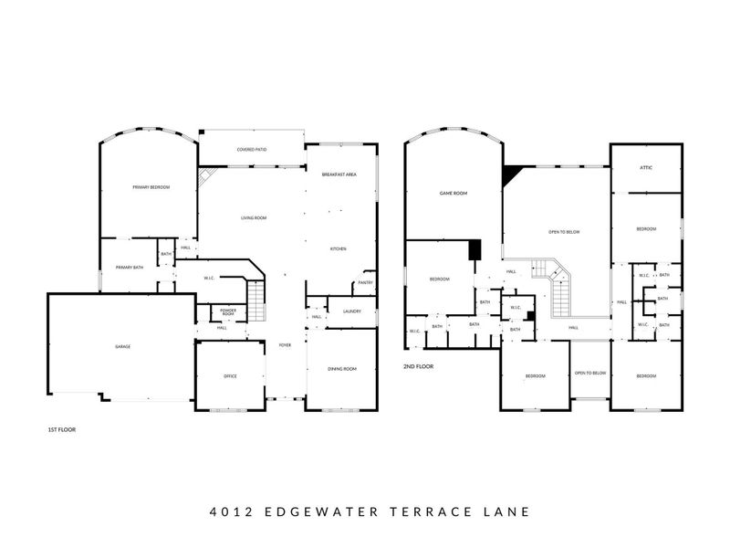 2D floor plan layout of this home in , Waller, TX (Image 5).