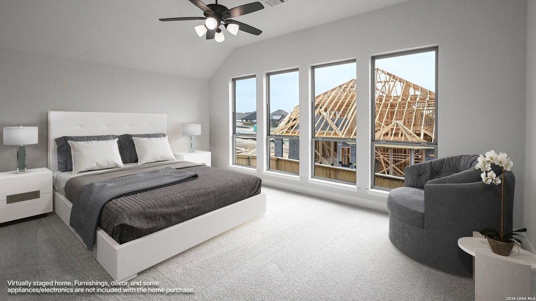 Furnished interior view inside a new home in Mayfair, New Braunfels (Image 10).