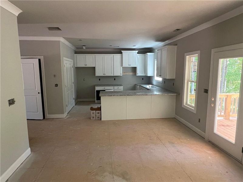 In-progress construction of a new home in , Maysville, GA (Image 10).