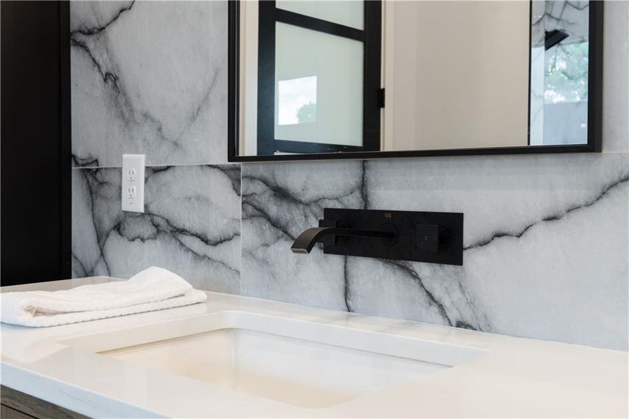 Close-up of interior finishes inside a home in , Acworth (Image 71).