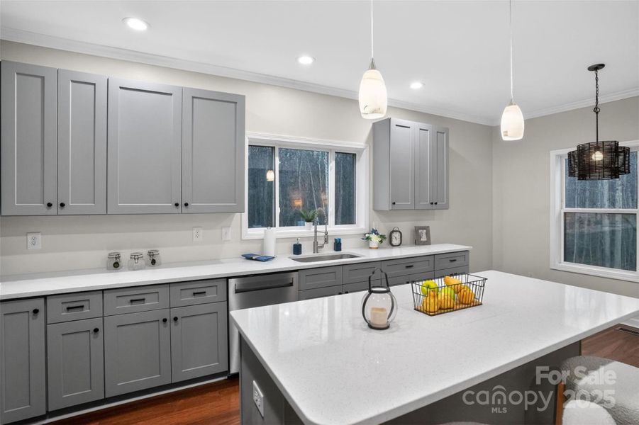 Furnished interior view inside a new home in , Statesville (Image 19).
