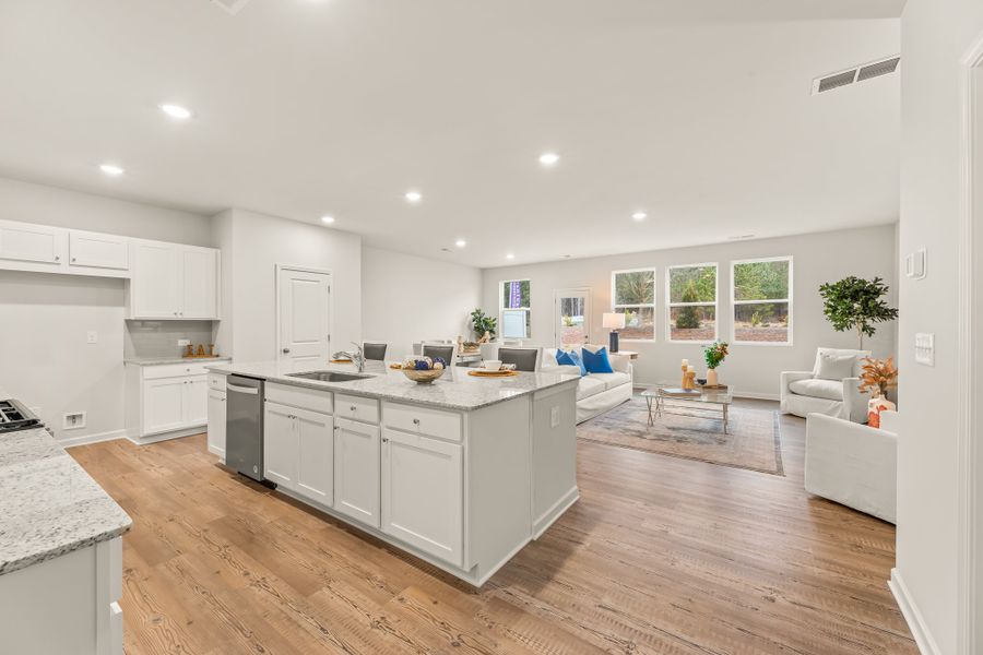 Representative furnished interior of a home built from the Aster by Century Communities in Magnolia Square, Austell (Image 5).