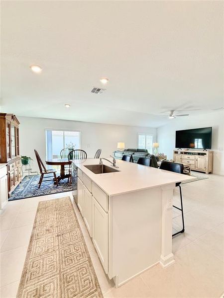 Furnished interior view inside a new home in Ranches at Lake McLeod, Eagle Lake (Image 17).