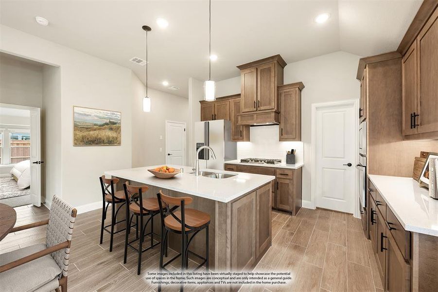 Furnished interior view inside a new home in Heartland Classic 60, Crandall (Image 17).
