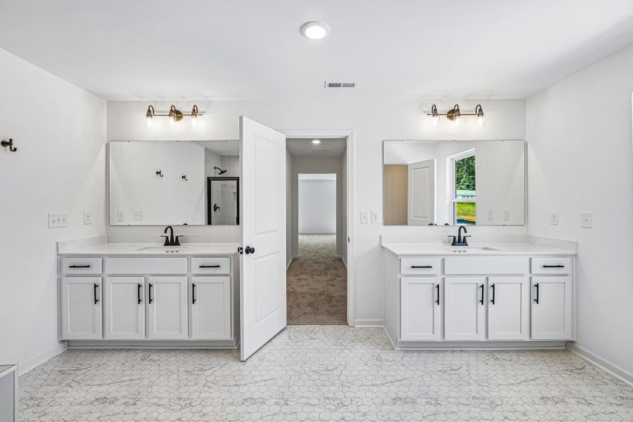 Furnished interior view inside a new home in Autumn Ridge, High Shoals (Image 12).