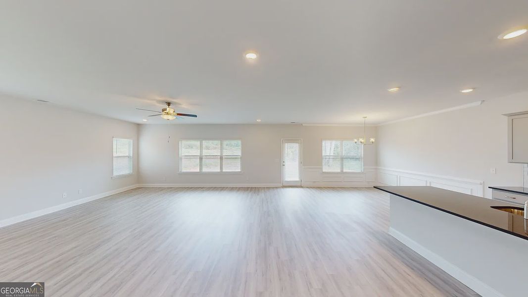 Spacious, unfurnished interior of a new home in Holliday Pass, Griffin (Image 30).