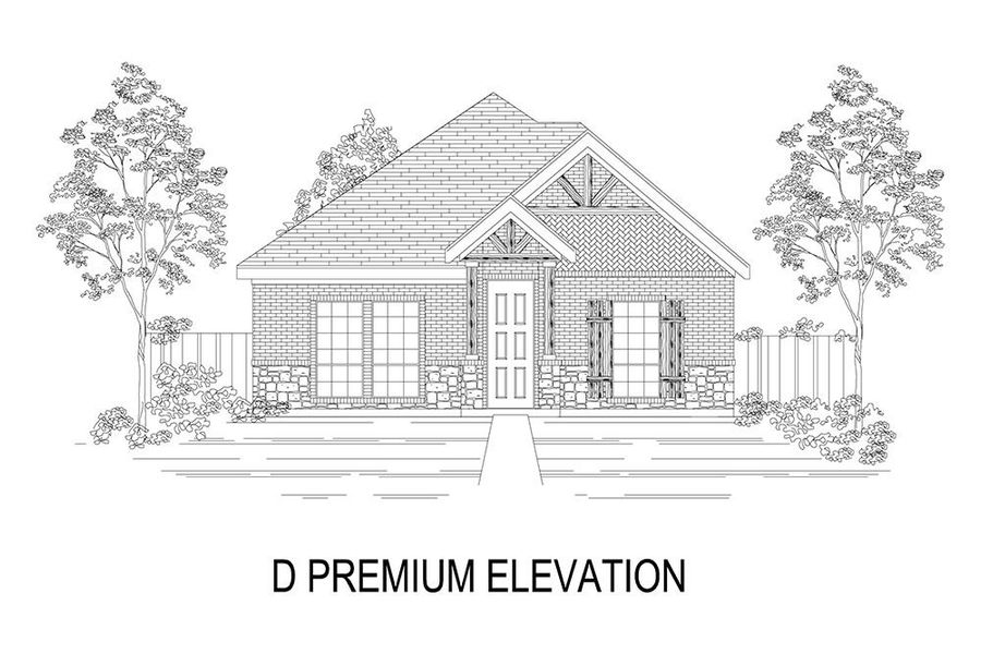 Representative rendering of the exterior for the Caddo R by First Texas Homes (Image 1). Representative rendering of the exterior for the Caddo R by First Texas Homes (Image 1).
