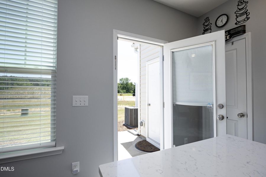 Back door