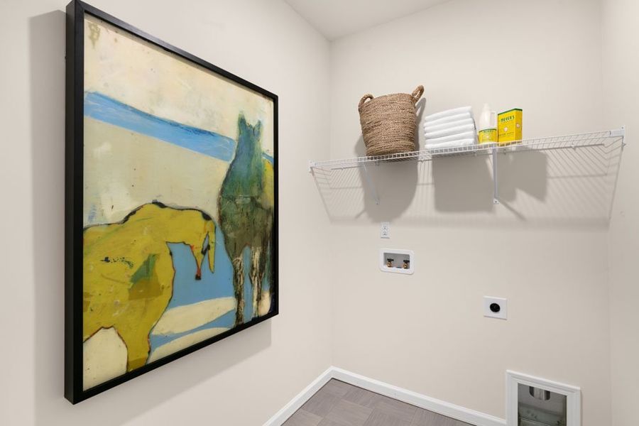 Representative furnished interior of a home built from the BOOTH by D.R. Horton in Gretchen Pines, West End (Image 10).