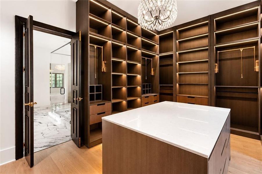 Furnished interior view inside a new home in , Alpharetta (Image 38).