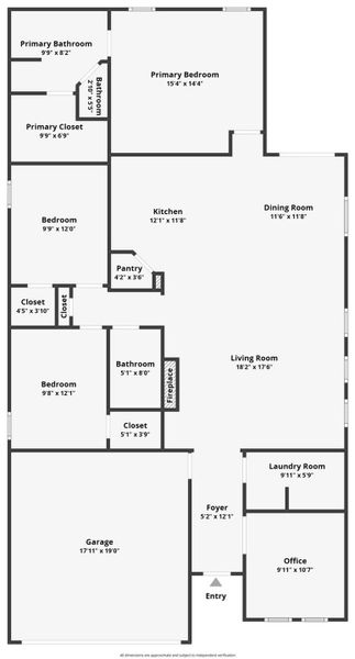 2D floor plan layout of this home in , Vero Beach, FL (Image 5).