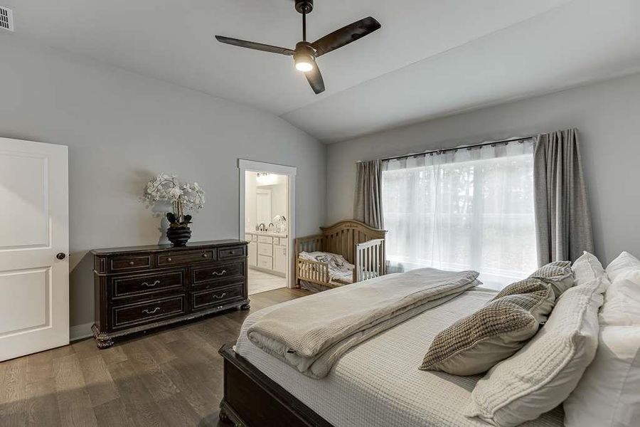 Furnished interior view inside a new home in , Dacula (Image 17).