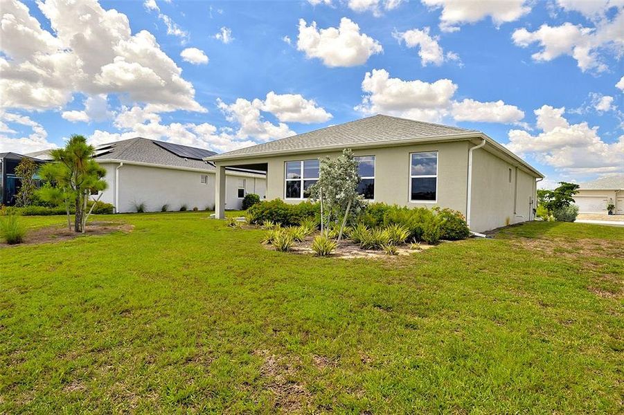 Exterior details and patio area of a home in , Punta Gorda (Image 4). Exterior details and patio area of a home in , Punta Gorda (Image 4).