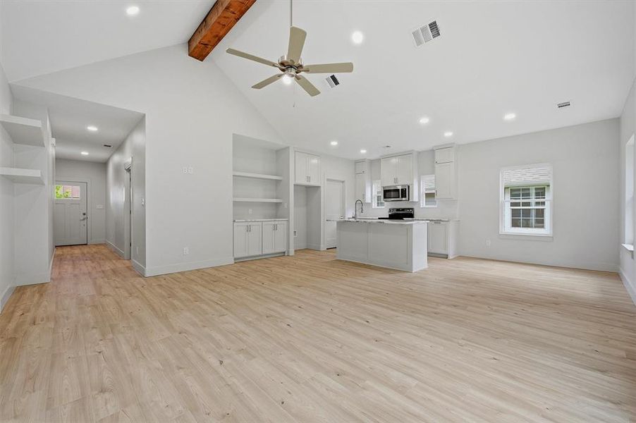Spacious, unfurnished interior of a new home in , Denison (Image 32). Spacious, unfurnished interior of a new home in , Denison (Image 32).