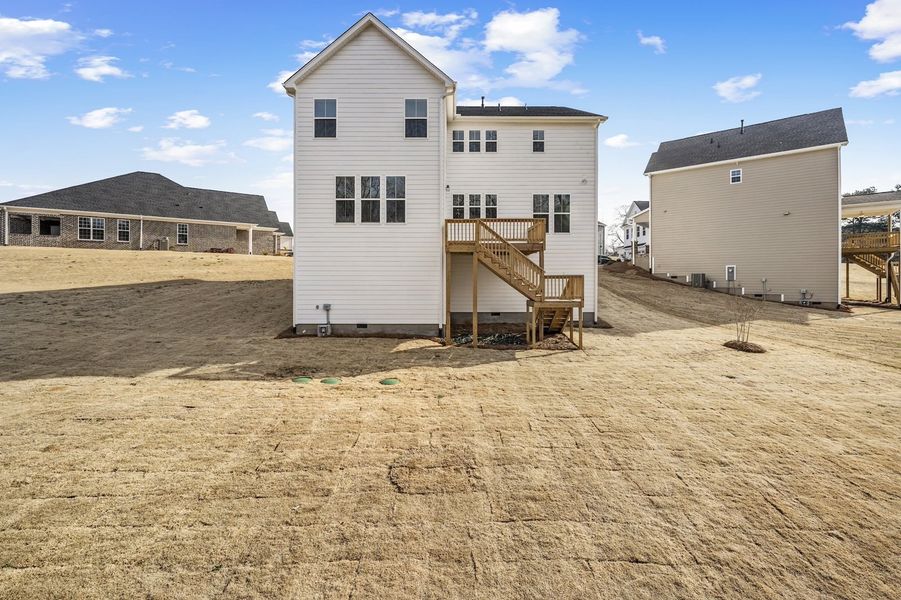 Exterior details and patio area of a home in Parris Meadows, Chesnee (Image 24). Exterior details and patio area of a home in Parris Meadows, Chesnee (Image 24).