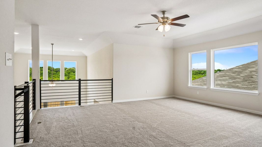 Loft/Game Room Area