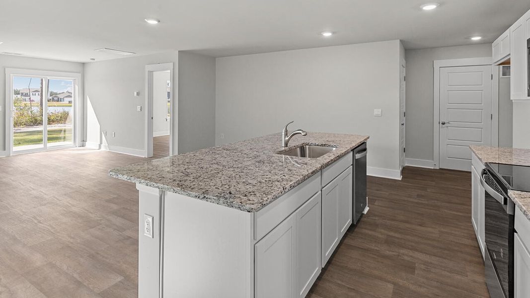 Furnished interior view inside a new home in Sidbury Station, Castle Hayne (Image 4).