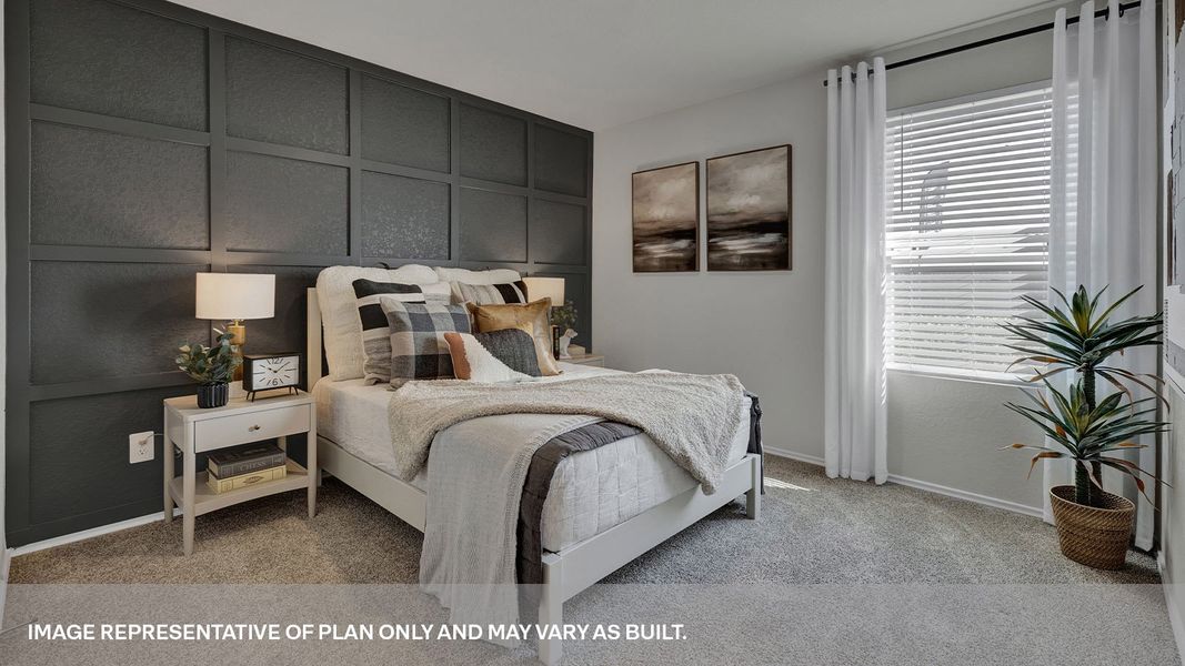 Furnished interior view inside a new home in Swenson Heights, Seguin (Image 7).
