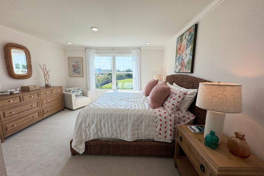 Furnished interior view inside a new home in Orchid Cove, Bokeelia (Image 12).