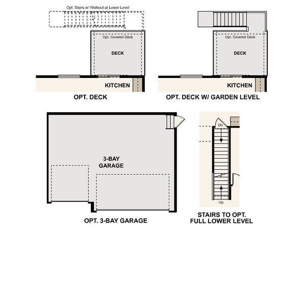 2D floor plan layout of this home in The Overlook at Johnstown Farms, Johnstown, CO (Image 4).