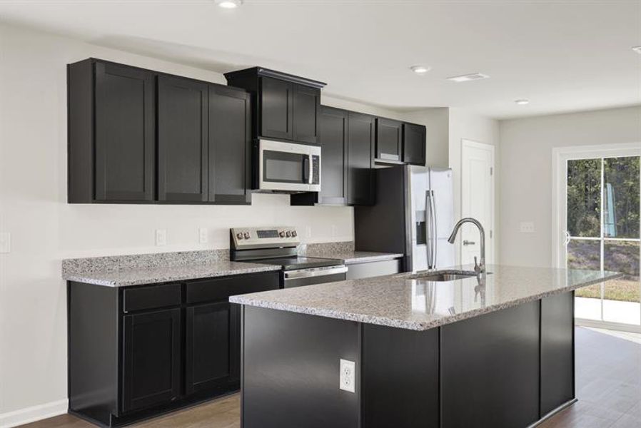 Furnished interior view inside a new home in Royal Oaks Single-Family Homes, Hardeeville (Image 5).