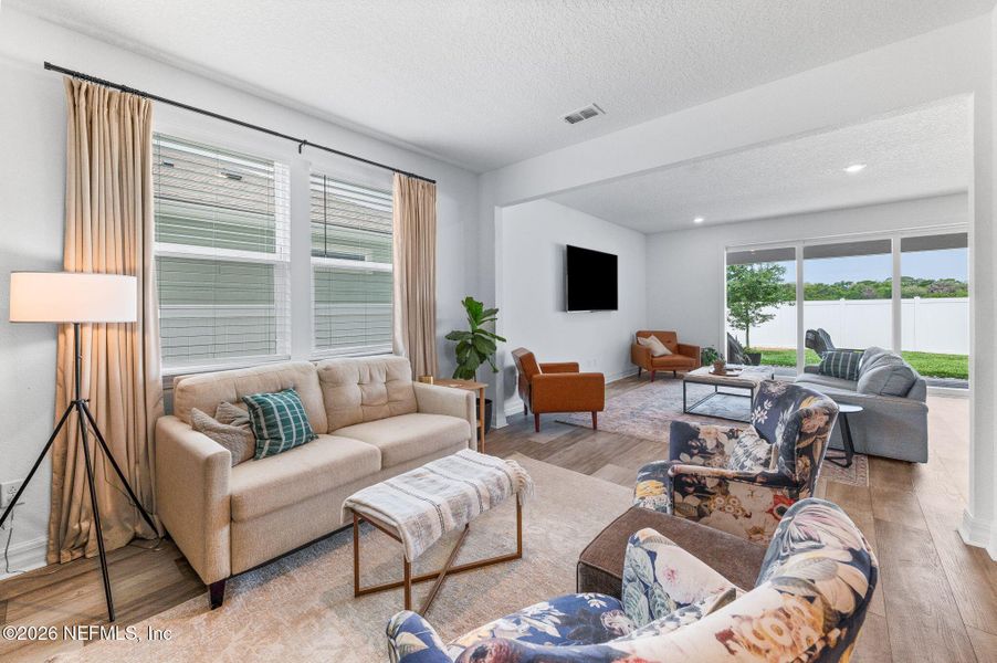 Furnished interior view inside a new home in Rolling Hills, St. Augustine (Image 6).