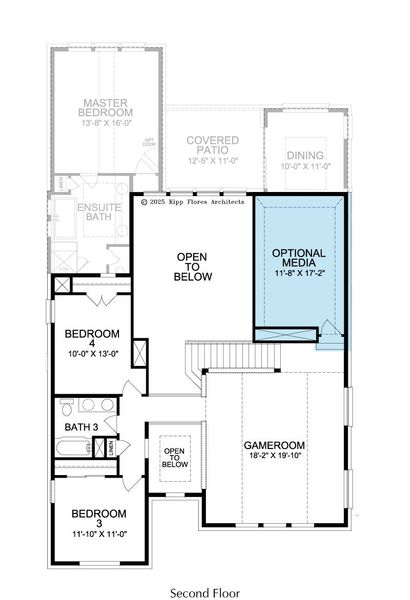 2D floor plan layout for the Alderidge by Landon Homes in Lexington Frisco, Frisco, TX (Image 5). 2D floor plan layout for the Alderidge by Landon Homes in Lexington Frisco, Frisco, TX (Image 5).