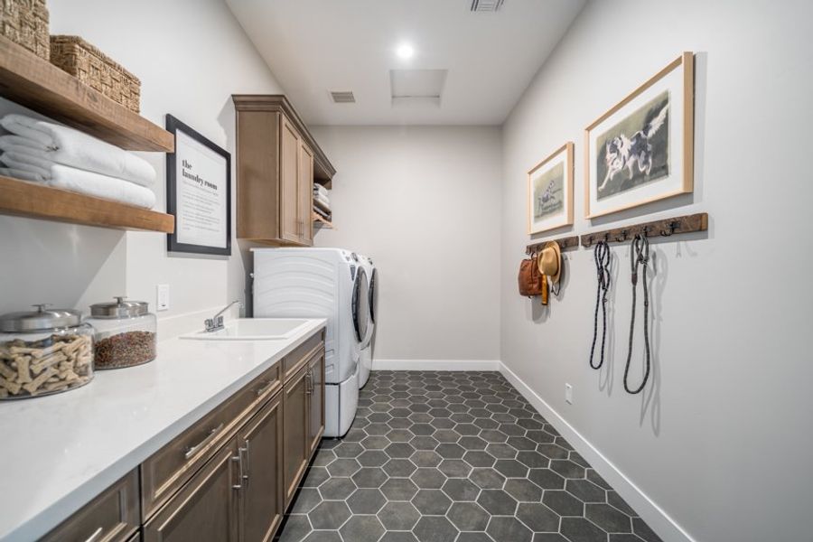 Furnished interior view inside a new home in Legado, Queen Creek (Image 25).