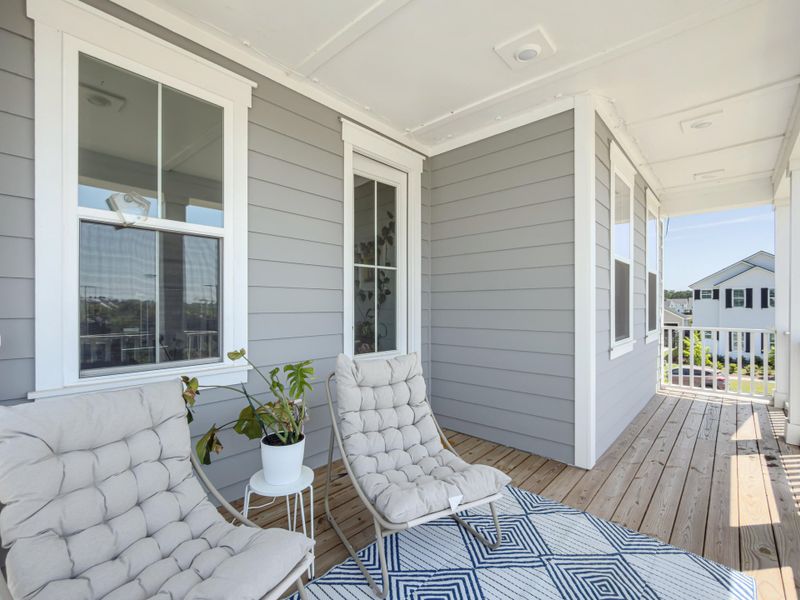 Exterior details and patio area of a home in Carnes Crossroads, Summerville (Image 30). Exterior details and patio area of a home in Carnes Crossroads, Summerville (Image 30).