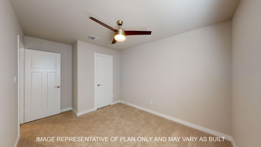Spacious, unfurnished interior of a new home in Turnbo Ranch, Killeen (Image 17).