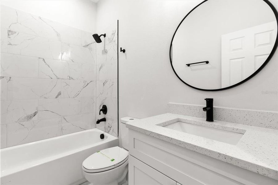 Furnished interior view inside a new home in , Inverness (Image 10).