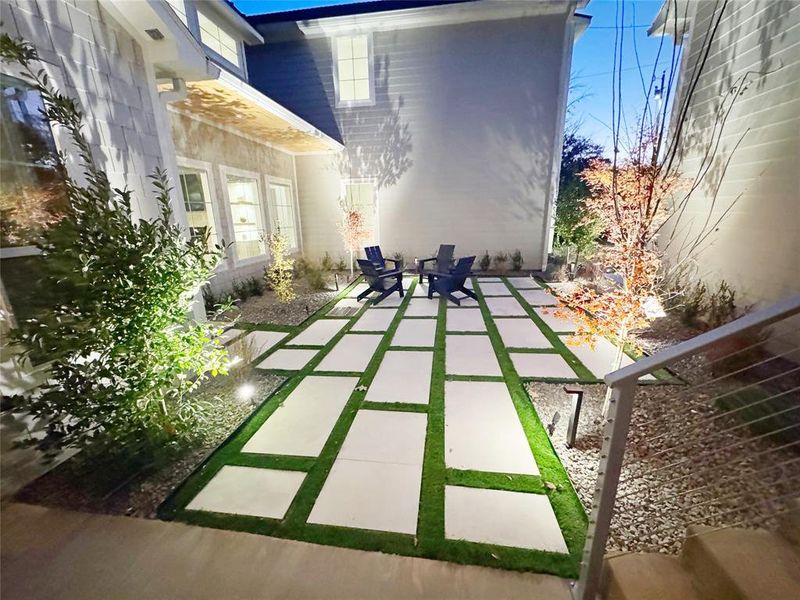 Exterior details and patio area of a home in , Eustace (Image 24).