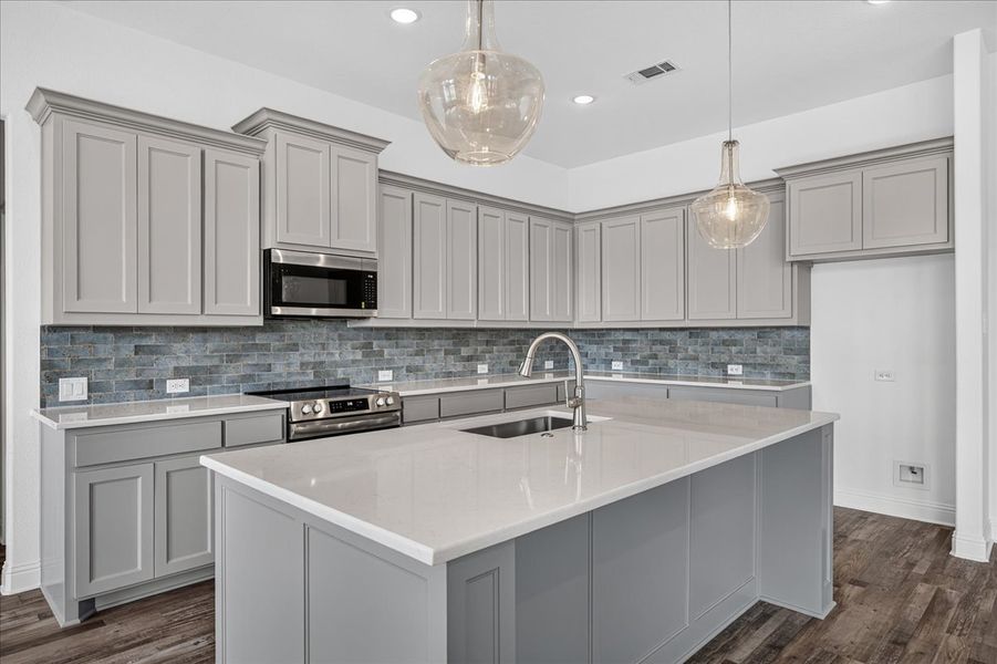 Furnished interior view inside a new home in Taylor Ranch, Springtown (Image 8).