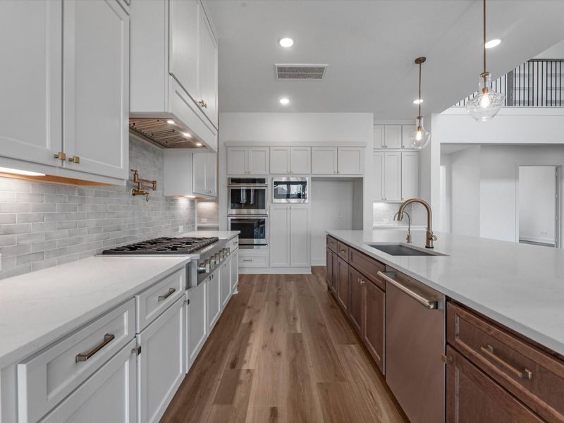 Furnished interior view inside a new home in The Estates at James Lane, Fulshear (Image 7).