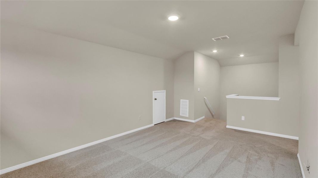 Spacious, unfurnished interior of a new home in Carillon, Manor (Image 12).