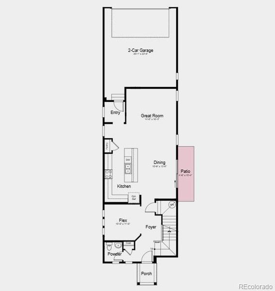 Additional Highlights Include: Outdoor patio, second sink at upstairs secondary bath, gas range, and appliance package.