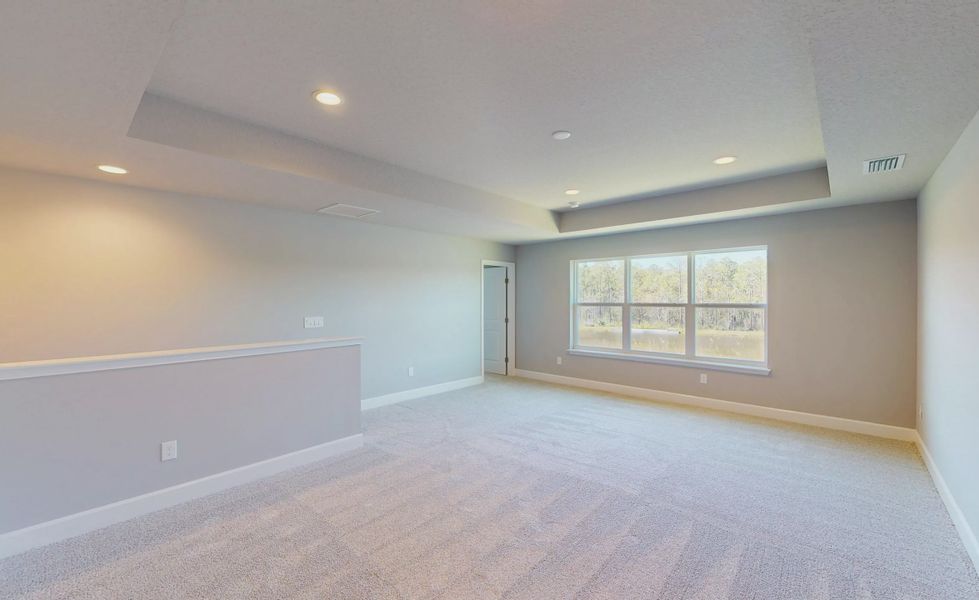 Spacious, unfurnished interior of a new home in Woodhaven, Port Orange (Image 22).