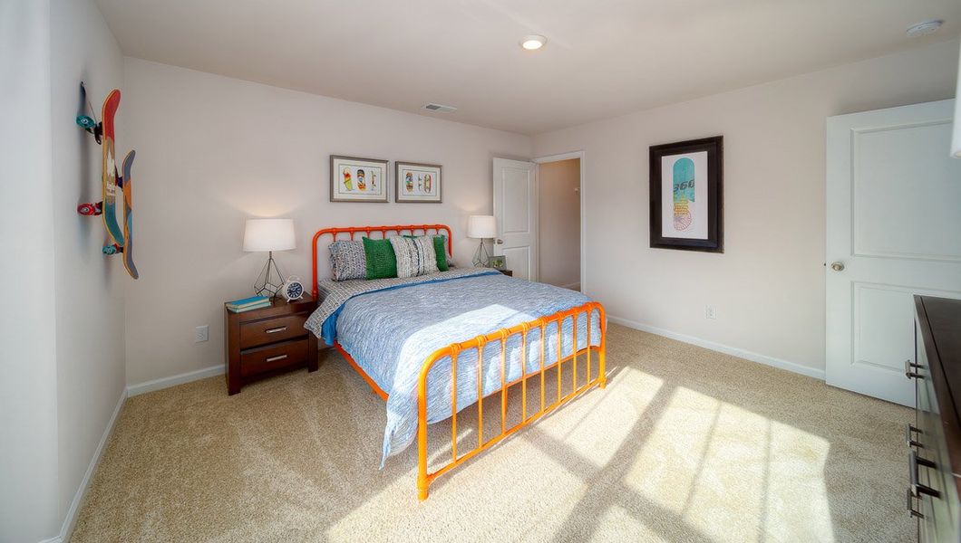 Furnished interior view inside a new home in Valleywood Farms, Waynesville (Image 24).