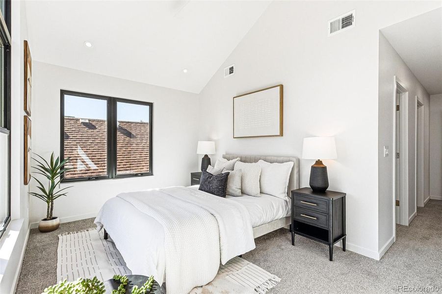 Furnished interior view inside a new home in , Denver (Image 12).