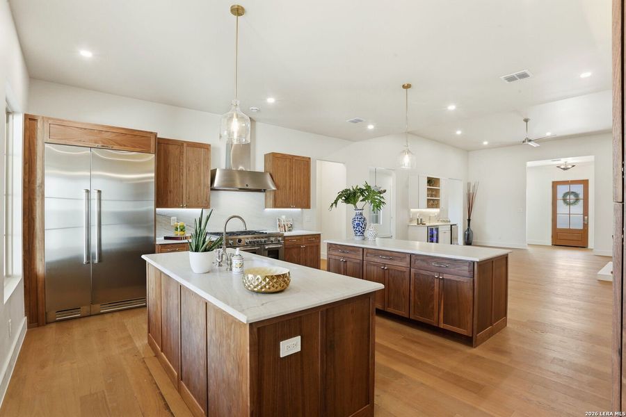 Furnished interior view inside a new home in , Terrell Hills (Image 4).